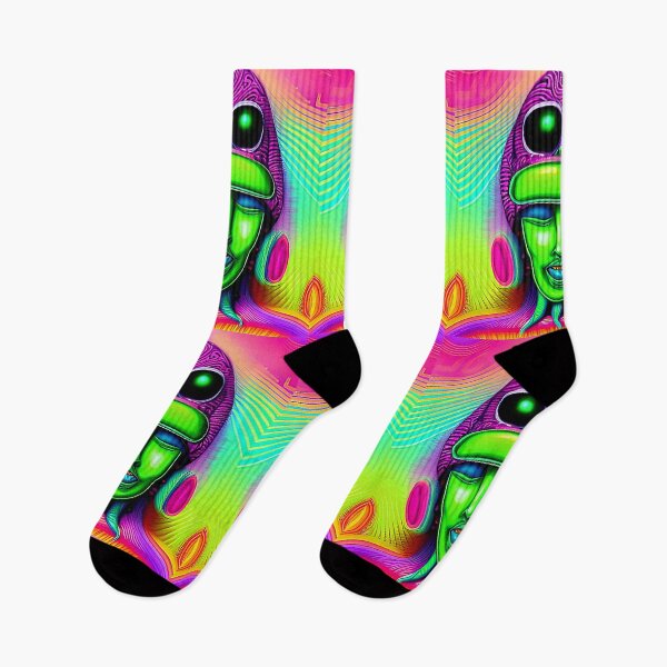 Item preview, Funny alien art. Colorful surreal alien designed and sold by Neo-Expression.