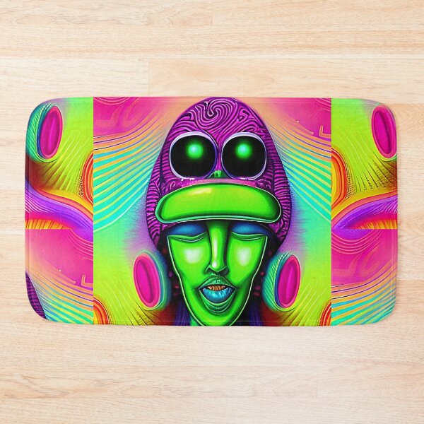 Item preview, Funny alien art. Colorful surreal alien designed and sold by Neo-Expression.