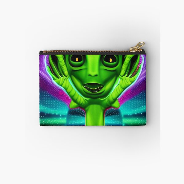 Item preview, Funny alien art. Colorful surreal alien designed and sold by Neo-Expression.