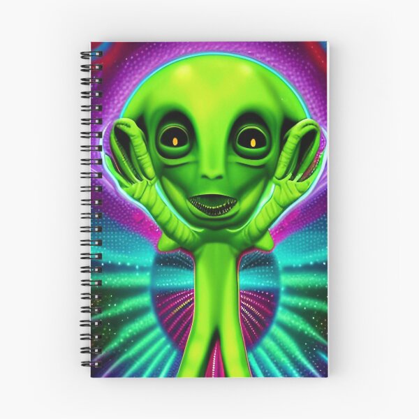 Item preview, Funny alien art. Colorful surreal alien designed and sold by Neo-Expression.