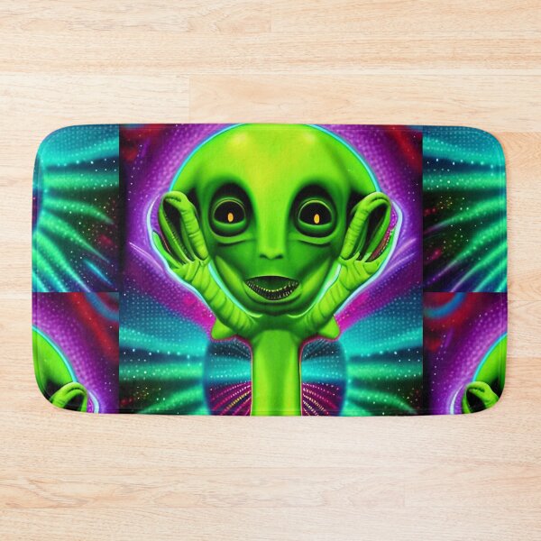 Item preview, Funny alien art. Colorful surreal alien designed and sold by Neo-Expression.