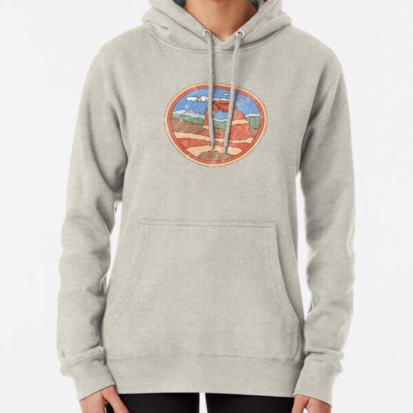 Delicate Arch Design Pullover Hoodie
