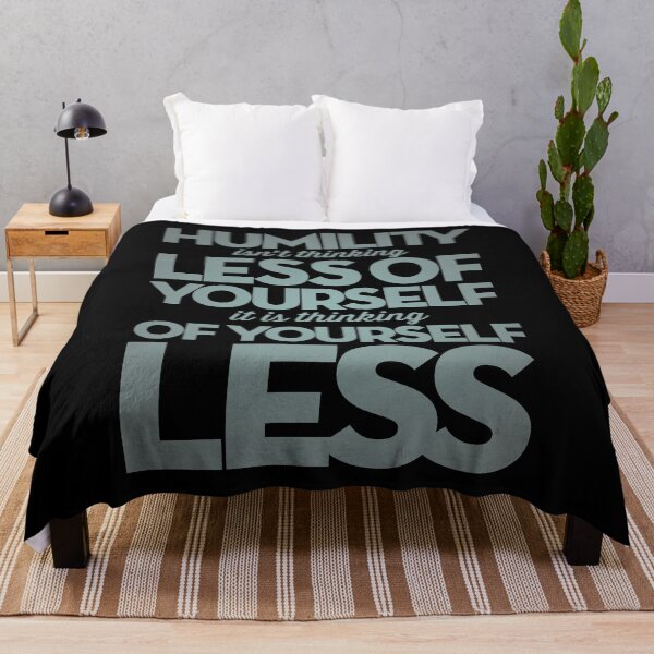 Item preview, Humility isn't thinking less of yourself v.5 designed and sold by x1brett.