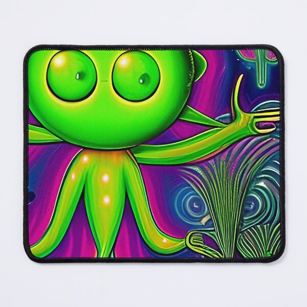 Item preview, Funny alien art. Colorful surreal alien designed and sold by Neo-Expression.