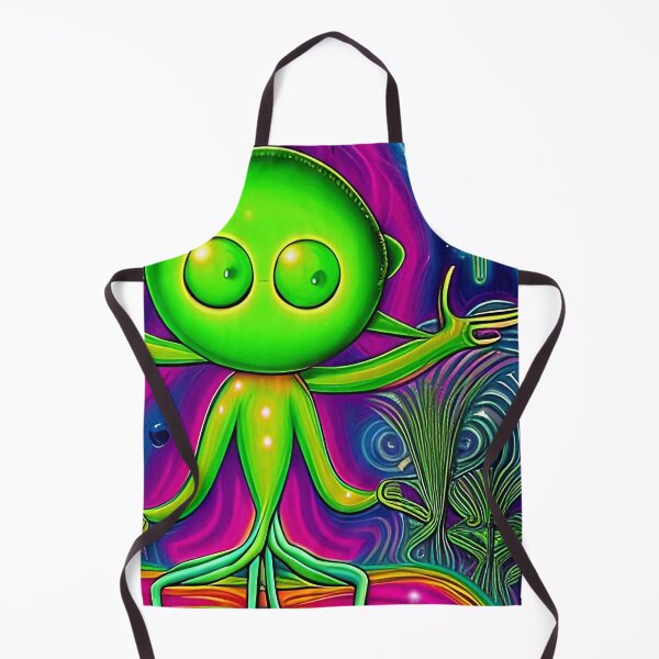 Item preview, Funny alien art. Colorful surreal alien designed and sold by Neo-Expression.