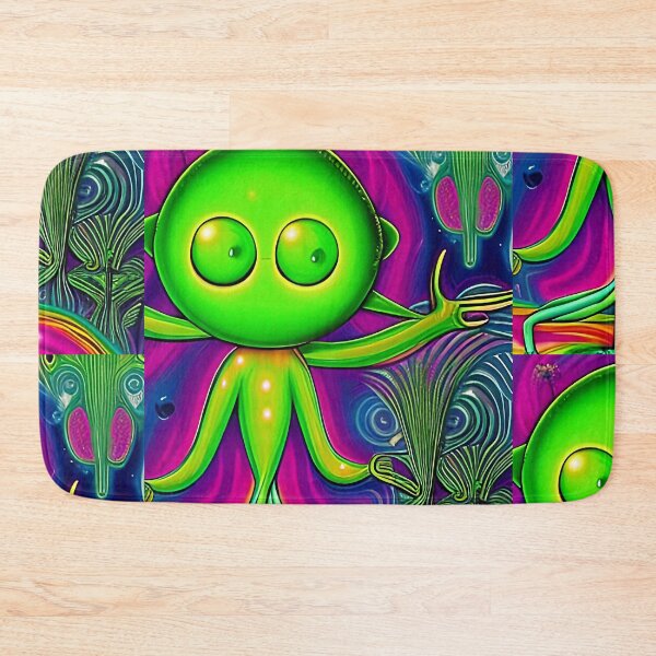 Item preview, Funny alien art. Colorful surreal alien designed and sold by Neo-Expression.