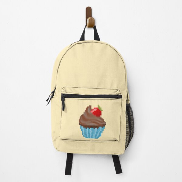 Item preview, Retro Pixel Chocolate Strawberry Frosted Cupcakes designed and sold by 8BitTrip.