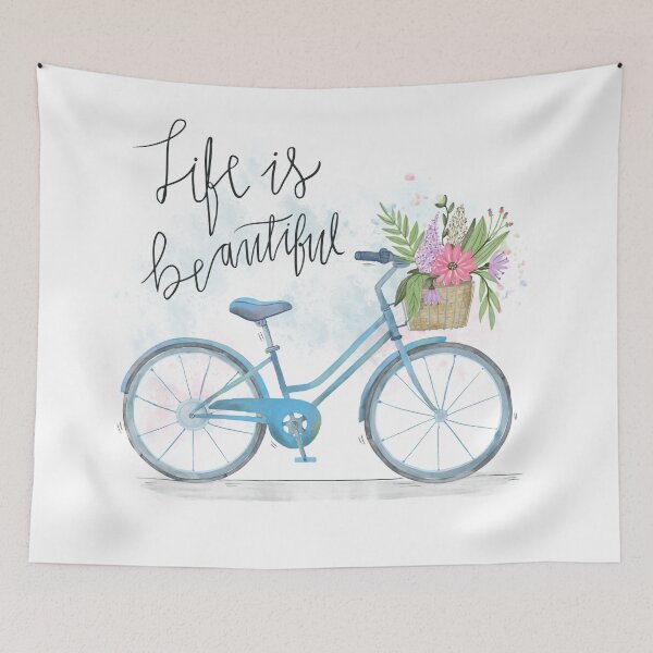 Item preview, Life Is Beautiful designed and sold by BunnyThePainter.
