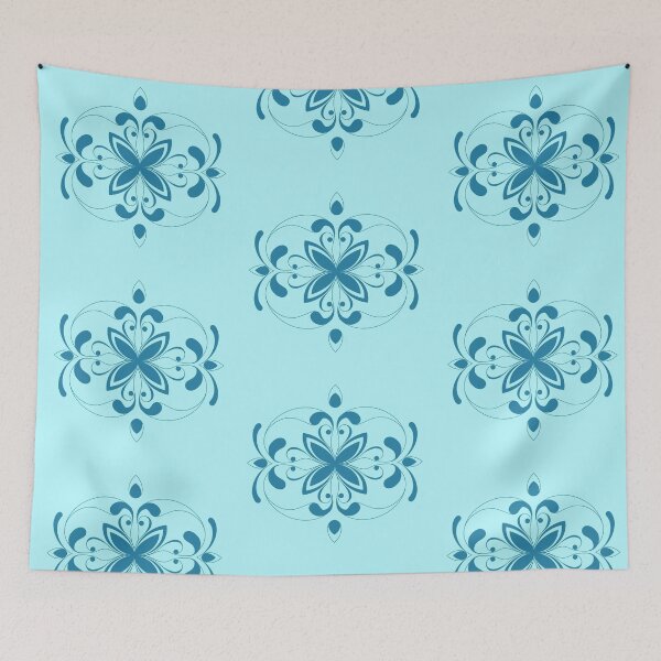 Item preview, blue mandala  designed and sold by stupidpotato1.