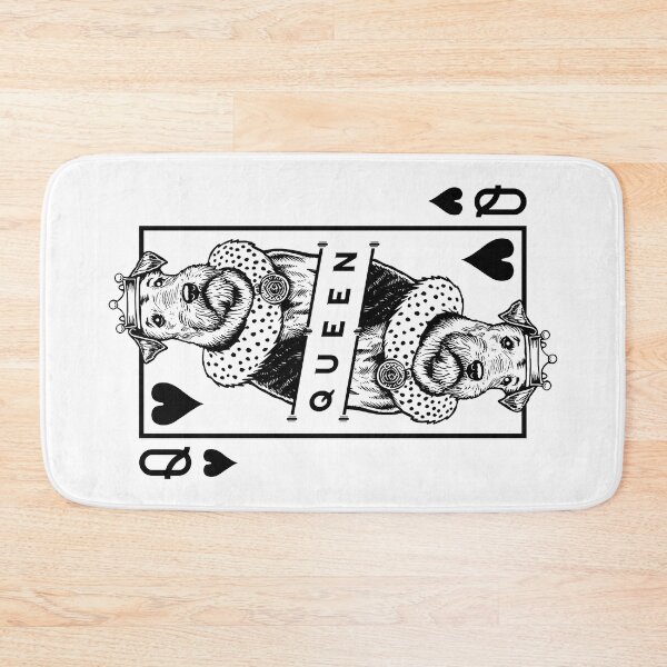 Item preview, Airedale Terrier Queen Of Hearts Funny Dog Lover Pop Art designed and sold by GrandeDuc.