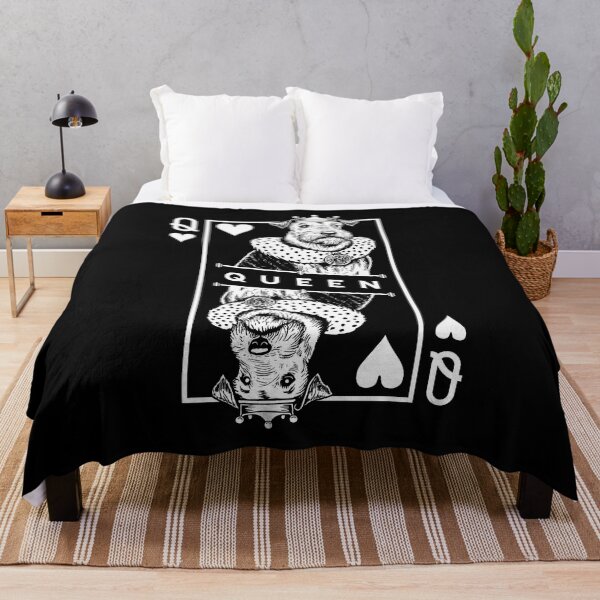 Item preview, Airedale Terrier Queen Of Hearts Funny Dog Lover Pop Art designed and sold by GrandeDuc.