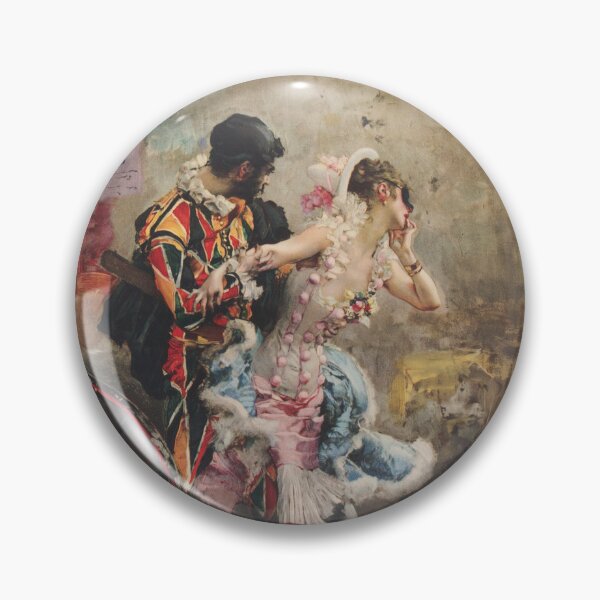 Item preview, Harlequin and Columbine by Giovanni Boldini designed and sold by RickE.