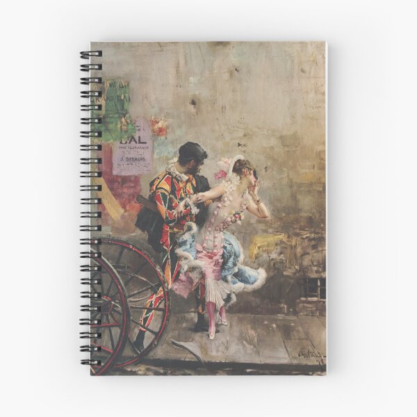 Item preview, Harlequin and Columbine by Giovanni Boldini designed and sold by RickE.