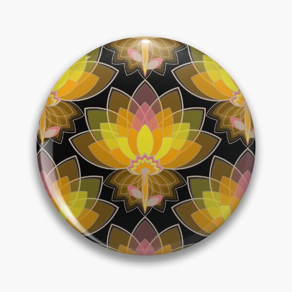 Item preview, Lotus flower on black background designed and sold by starseedgems.