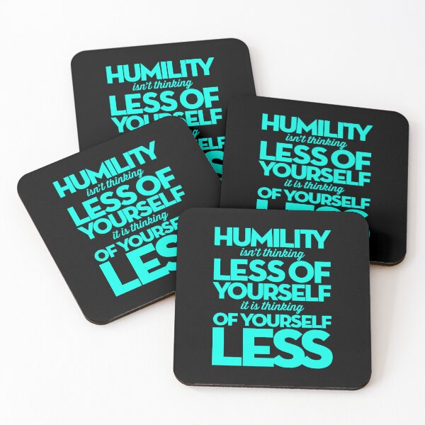 Item preview, Humility isn't thinking less of yourself v.8 designed and sold by x1brett.