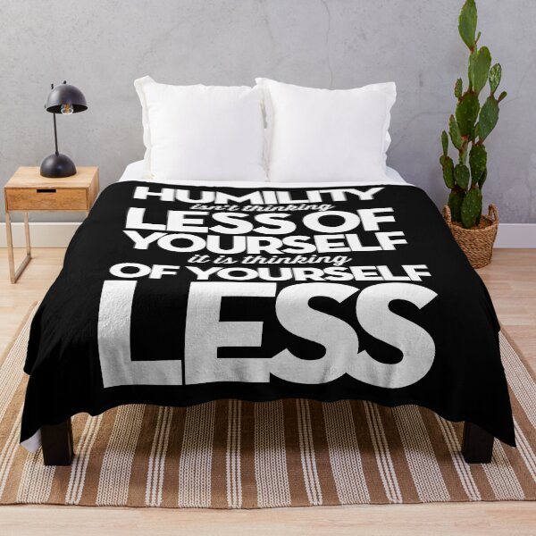 Item preview, Humility isn't thinking less of yourself v.9 designed and sold by x1brett.