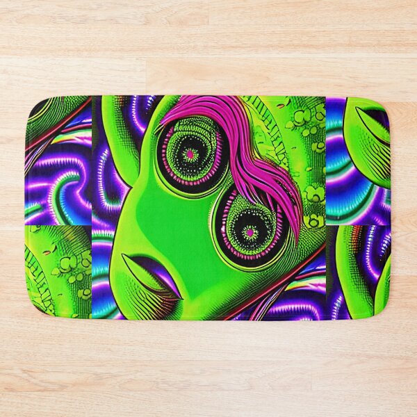 Item preview, Funny alien art. Colorful surreal alien designed and sold by Neo-Expression.