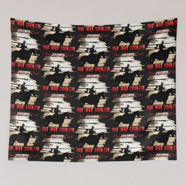 Item preview, HORSE DAD LIKE A REGULAR DAD BUT COOLER, HORSE DAD FATHERS DAY designed and sold by R B Chrystal.