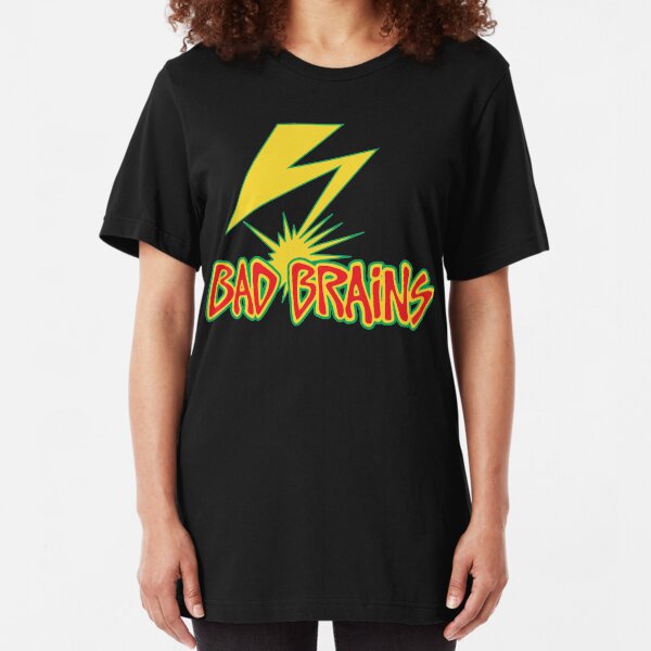 BadBrains Logo Slim Fit T-Shirt