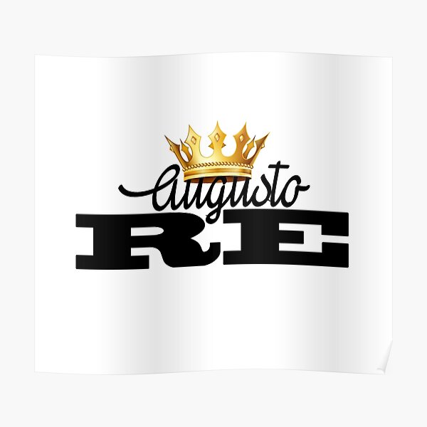 Augusto Re Logo Poster