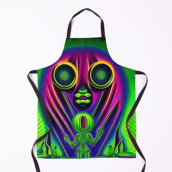 Item preview, Funny alien art. Colorful surreal alien designed and sold by Neo-Expression.