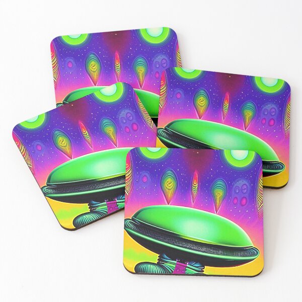 Item preview, Funny alien art. Colorful surreal alien designed and sold by Neo-Expression.