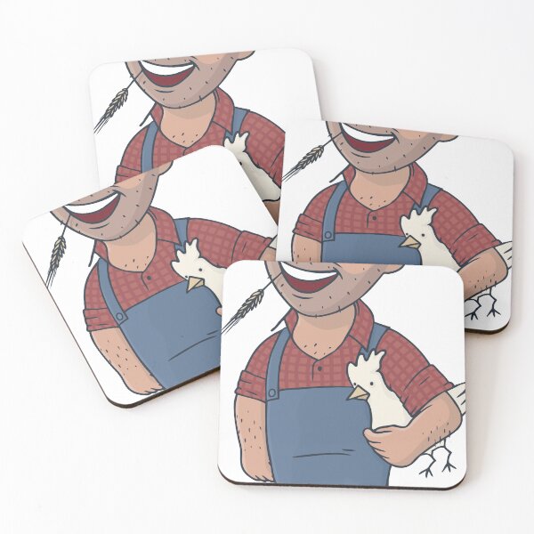 Item preview, Happy Farmer, Support Your Local Farmer designed and sold by AnychinShack.