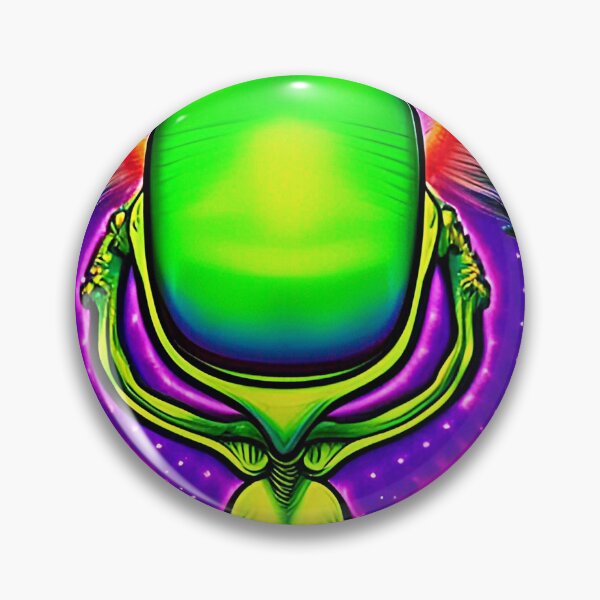 Item preview, Funny alien art. Colorful surreal alien designed and sold by Neo-Expression.
