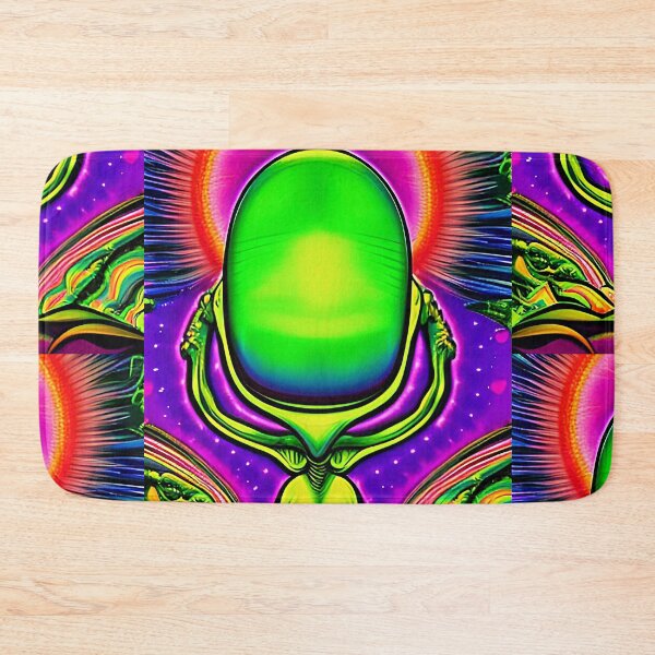 Item preview, Funny alien art. Colorful surreal alien designed and sold by Neo-Expression.