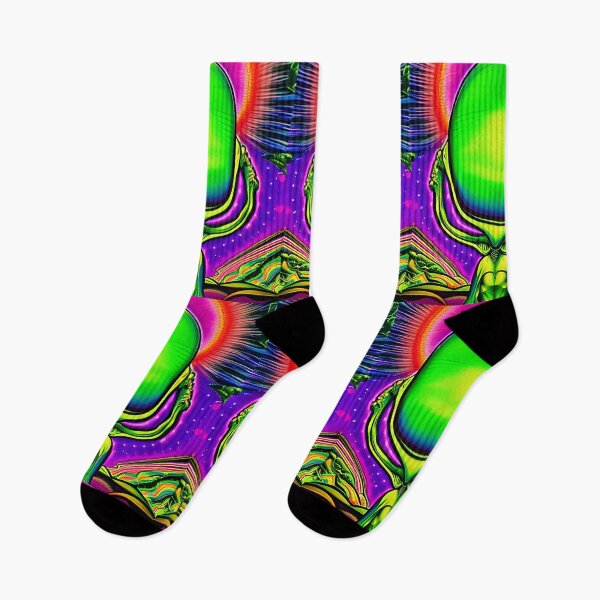 Item preview, Funny alien art. Colorful surreal alien designed and sold by Neo-Expression.