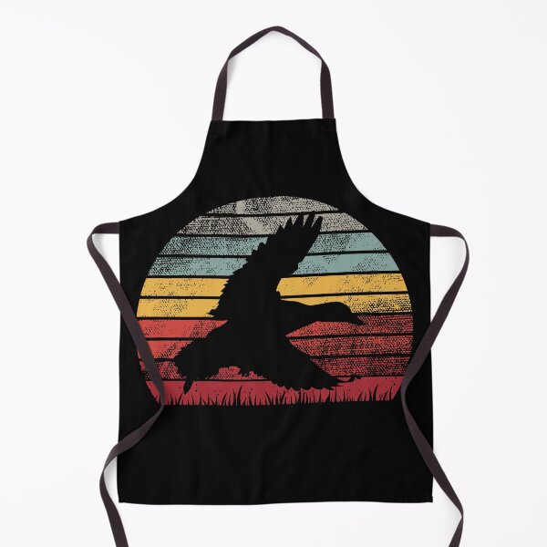 Item preview, Vintage Retro sunset style Duck hunting for Duckaholic 80s designed and sold by Cherry-Lemontie.