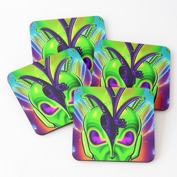 Item preview, Funny alien art. Colorful surreal alien designed and sold by Neo-Expression.