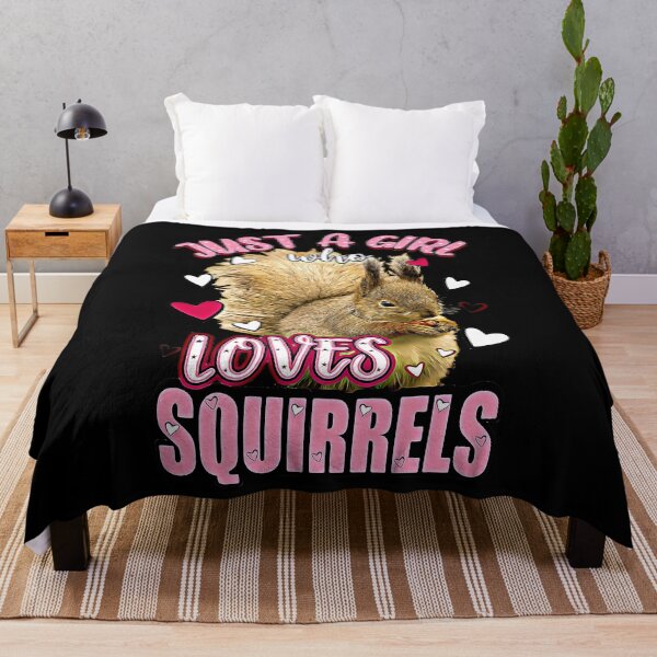 Item preview, Just A Girl Who Loves Squirrels designed and sold by csoDesign.