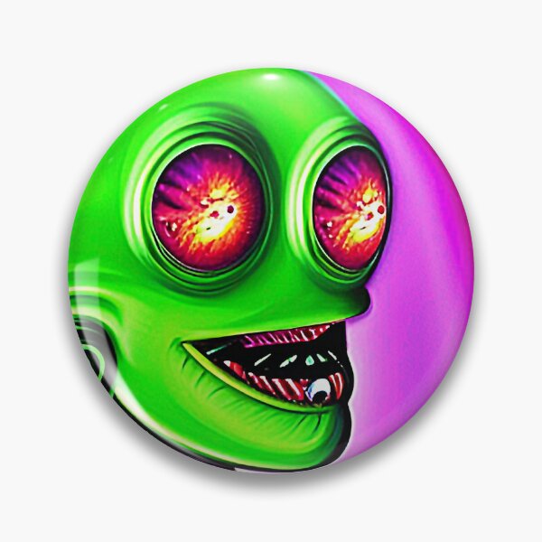 Item preview, Funny alien art. Colorful surreal alien designed and sold by Neo-Expression.