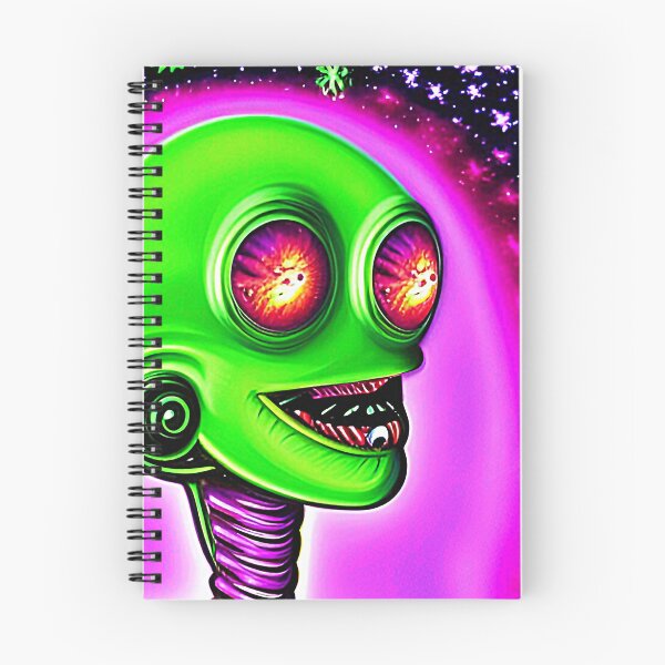 Item preview, Funny alien art. Colorful surreal alien designed and sold by Neo-Expression.