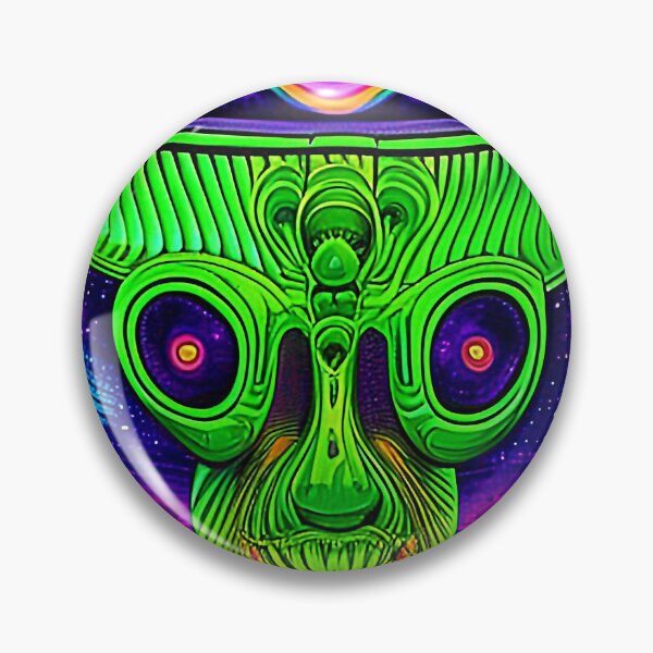 Item preview, Funny alien art. Colorful surreal alien designed and sold by Neo-Expression.