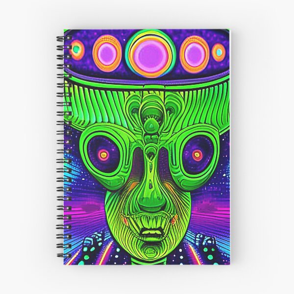 Item preview, Funny alien art. Colorful surreal alien designed and sold by Neo-Expression.