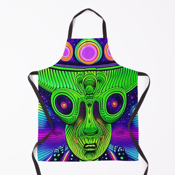 Item preview, Funny alien art. Colorful surreal alien designed and sold by Neo-Expression.