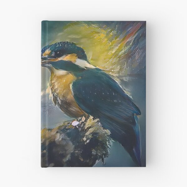 Item preview, Kingfisher and fish designed and sold by WildBirdArt.