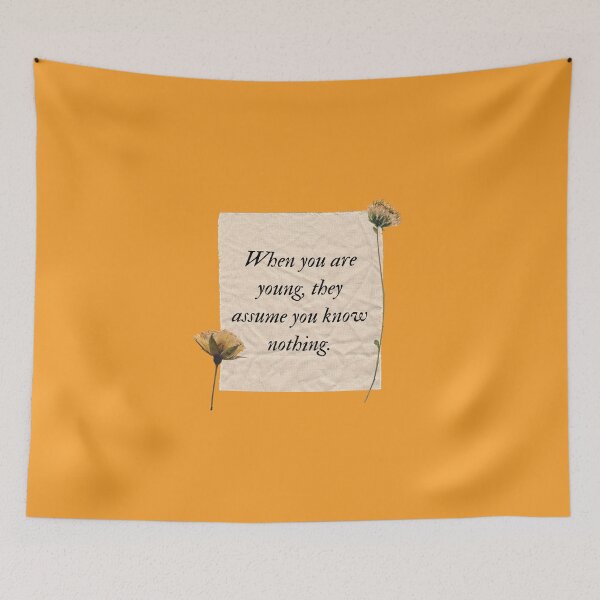 Item preview, Cardigan Taylor Swift folklore lyrics - when you are young they assume you know nothing designed and sold by OverNinthCloud.