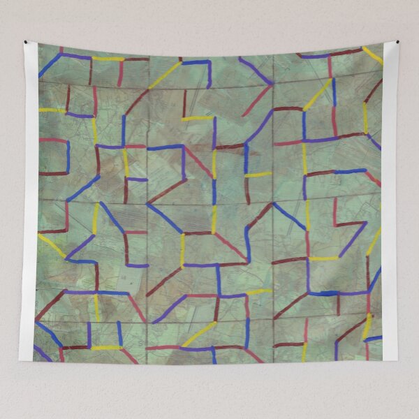 Item preview, Map Lines designed and sold by MaryLOwen85.