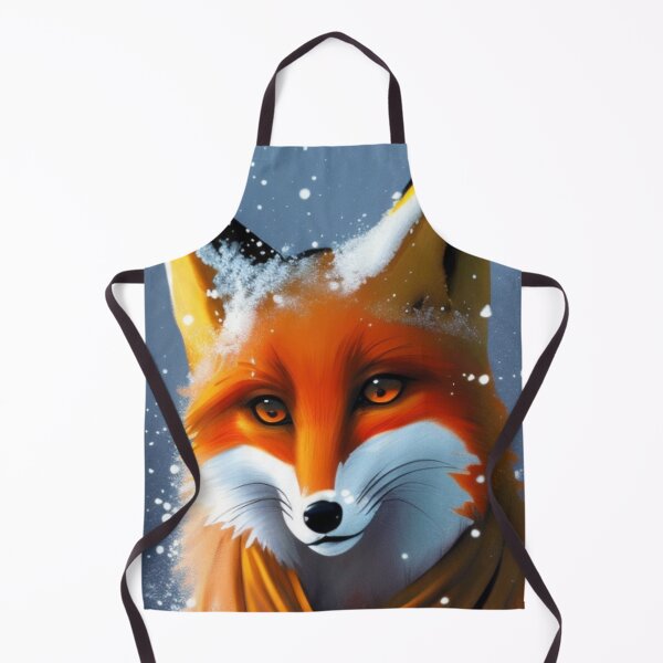 Item preview, Fox in the Snow With a Gentle Glaze designed and sold by meggydesigns.