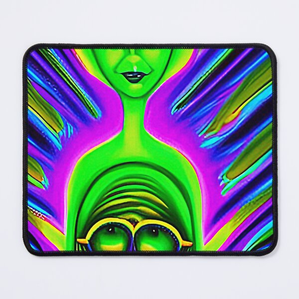 Item preview, Funny alien art. Colorful surreal alien designed and sold by Neo-Expression.