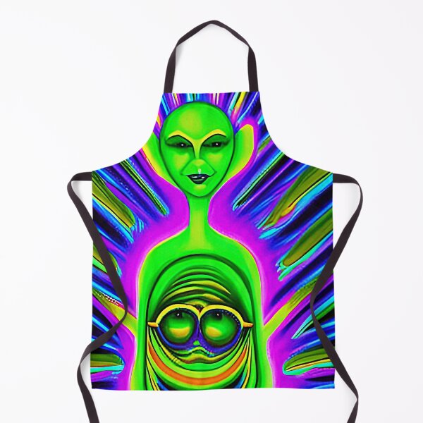 Item preview, Funny alien art. Colorful surreal alien designed and sold by Neo-Expression.