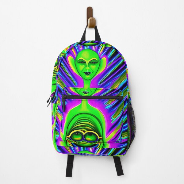 Item preview, Funny alien art. Colorful surreal alien designed and sold by Neo-Expression.
