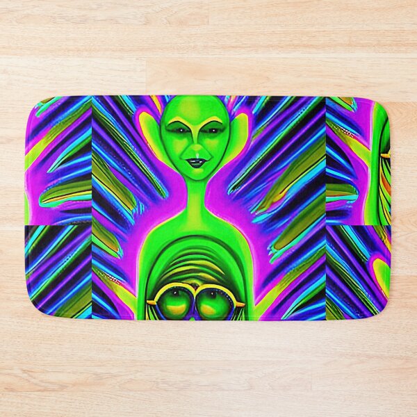 Item preview, Funny alien art. Colorful surreal alien designed and sold by Neo-Expression.