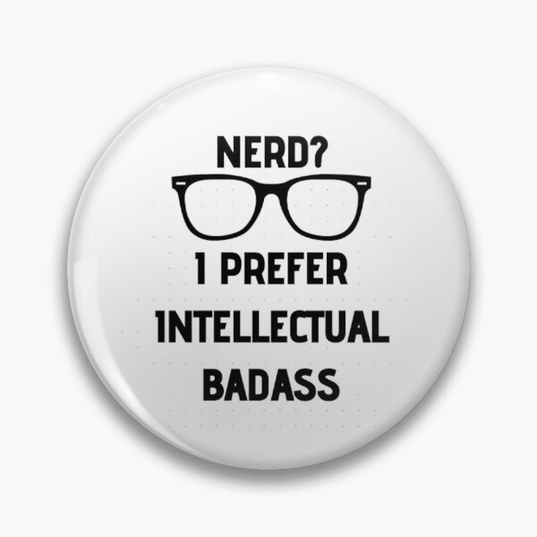 Item preview, Intellectual badass print designed and sold by FunkisDesignes.