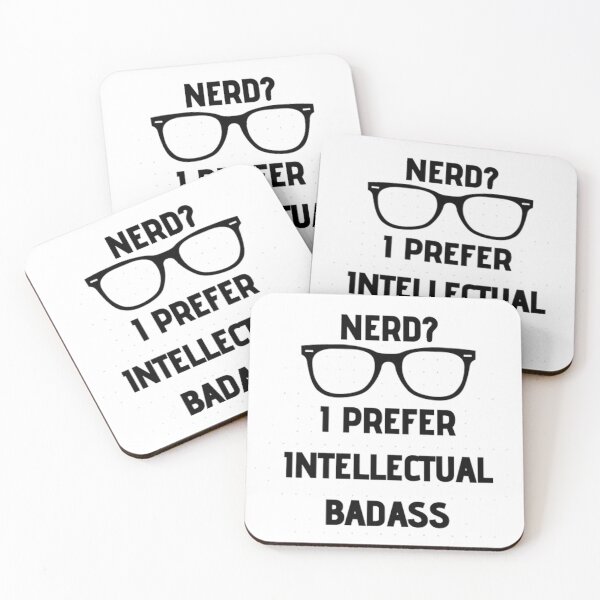 Item preview, Intellectual badass print designed and sold by FunkisDesignes.