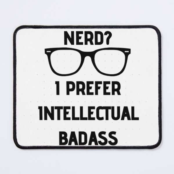 Item preview, Intellectual badass print designed and sold by FunkisDesignes.