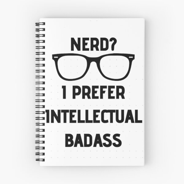 Item preview, Intellectual badass print designed and sold by FunkisDesignes.